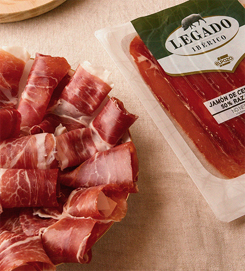 Plato jamón Legado Ibérico